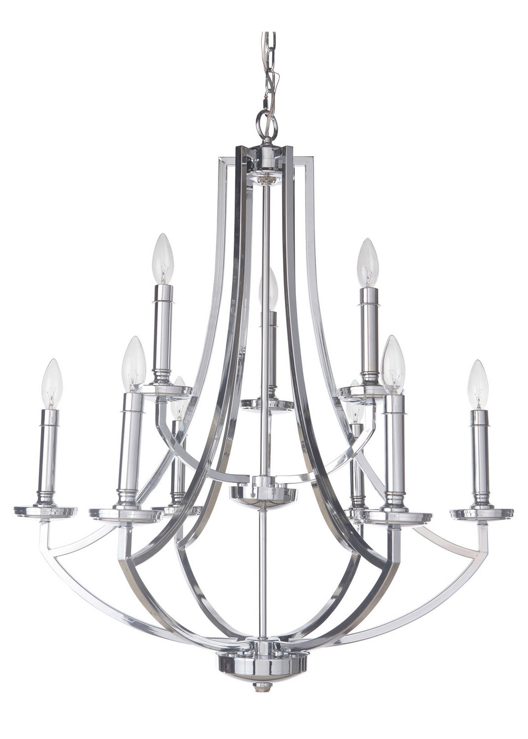 Craftmade Hayden 40029-CH Chandelier Light - Chrome