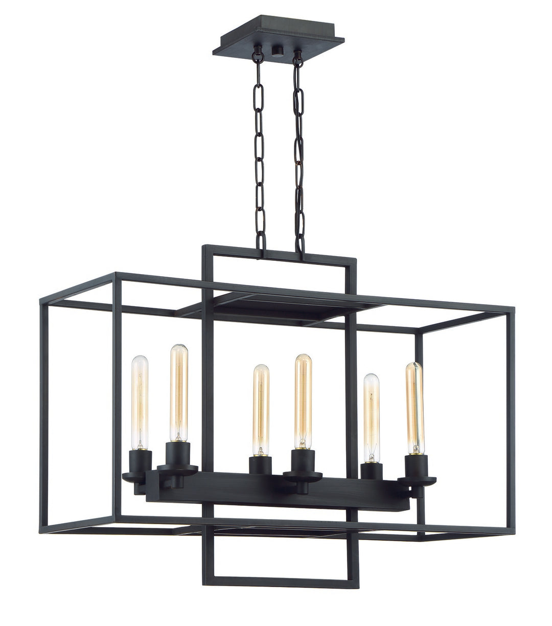 Craftmade Cubic 41526-ABZ Chandelier Light - Aged Bronze Brushed