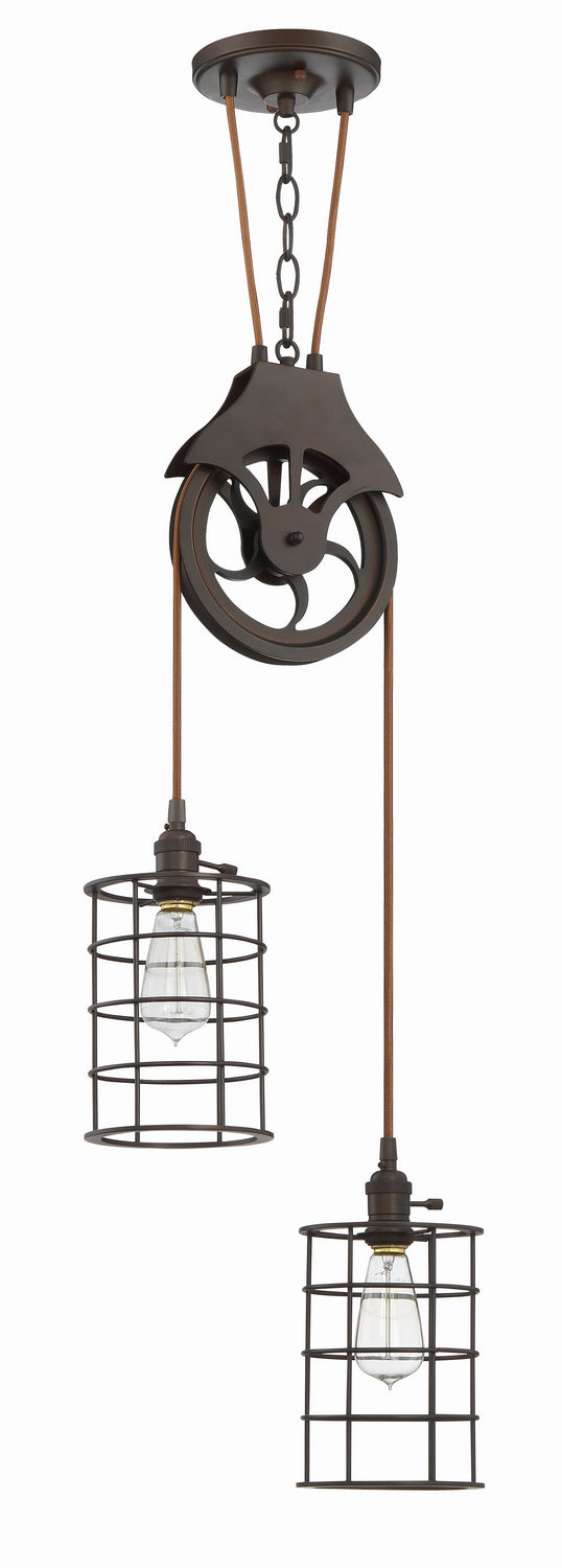 Craftmade Design & Combine CPMKP-2ABZ Pendant Light - Aged Bronze Brushed