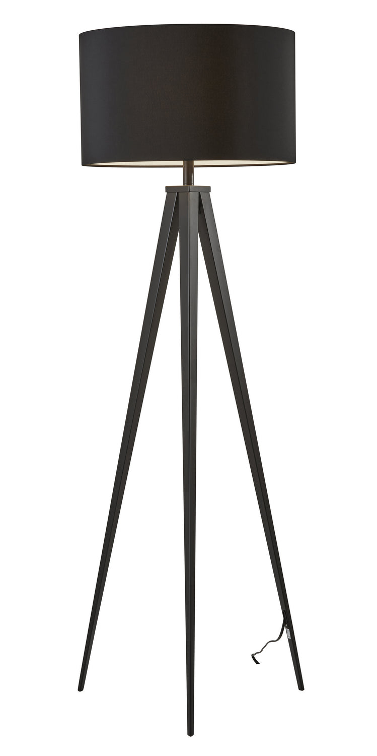 Adesso Home 6424-01 Modern Director Lamp Black