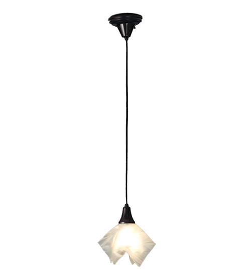 Meyda Tiffany Blanco Swirl 72458 Pendant Light - Craftsman Brown