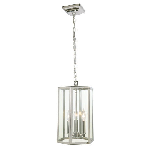JVI Designs George 3058-15 Pendant Light - Polished Nickel