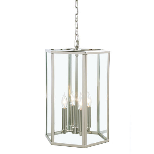 JVI Designs George 3059-15 Pendant Light - Polished Nickel