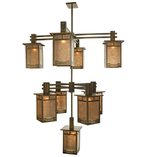 Meyda Tiffany Roylance 72482 Chandelier Light - Antique Copper