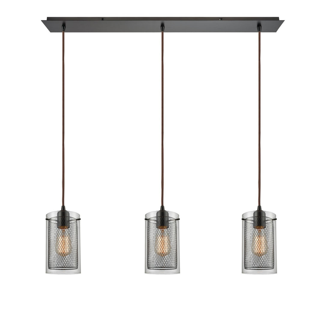 Elk Brant 10448/3LP Pendant Light - Oil Rubbed Bronze