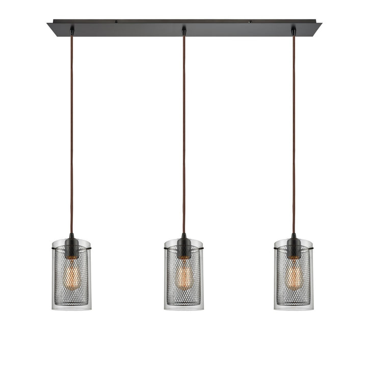 Elk Brant 10448/3LP Pendant Light - Oil Rubbed Bronze