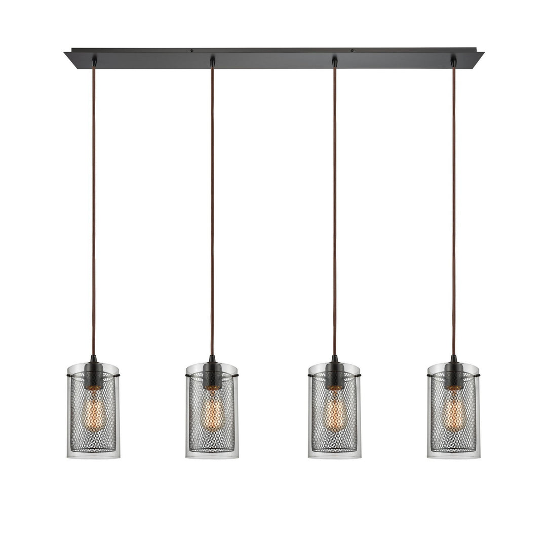 Elk Brant 10448/4LP Pendant Light - Oil Rubbed Bronze