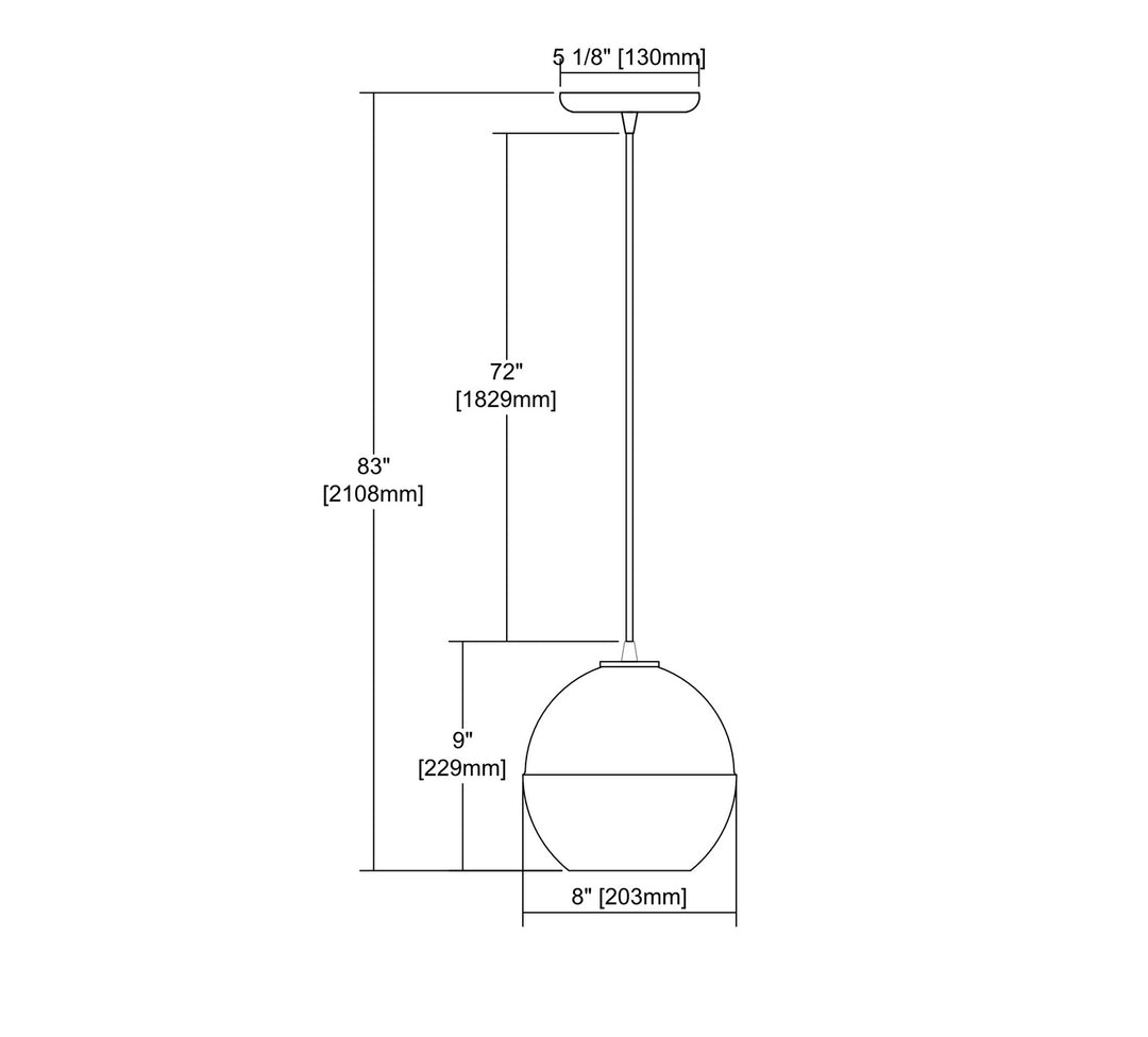 Elk Revelo 10490/1 Pendant Light - Oil Rubbed Bronze