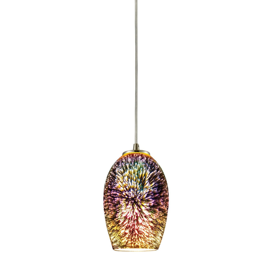 Elk Illusions 10506/1 Pendant Light - Satin Nickel