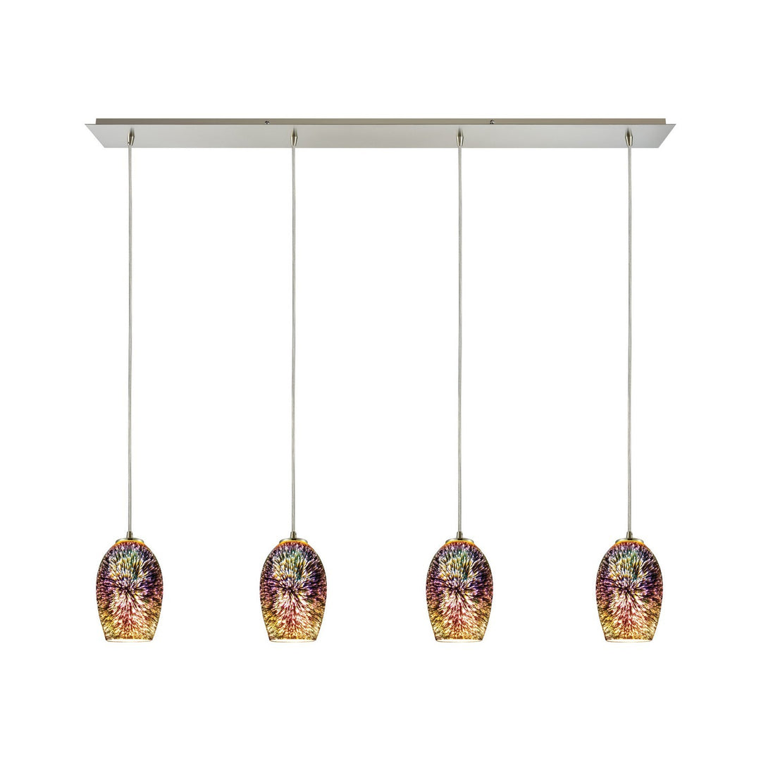 Elk Illusions 10506/4LP Pendant Light - Satin Nickel