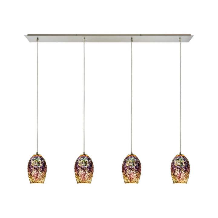 Elk Illusions 10506/4LP Pendant Light - Satin Nickel