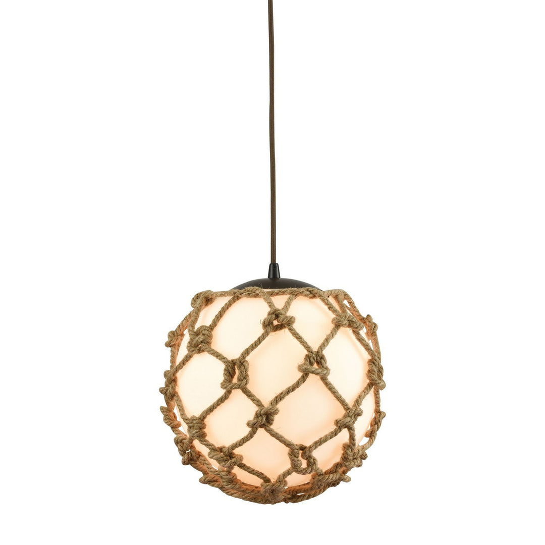 Elk Coastal Inlet 10710/1 Pendant Light - Oil Rubbed Bronze