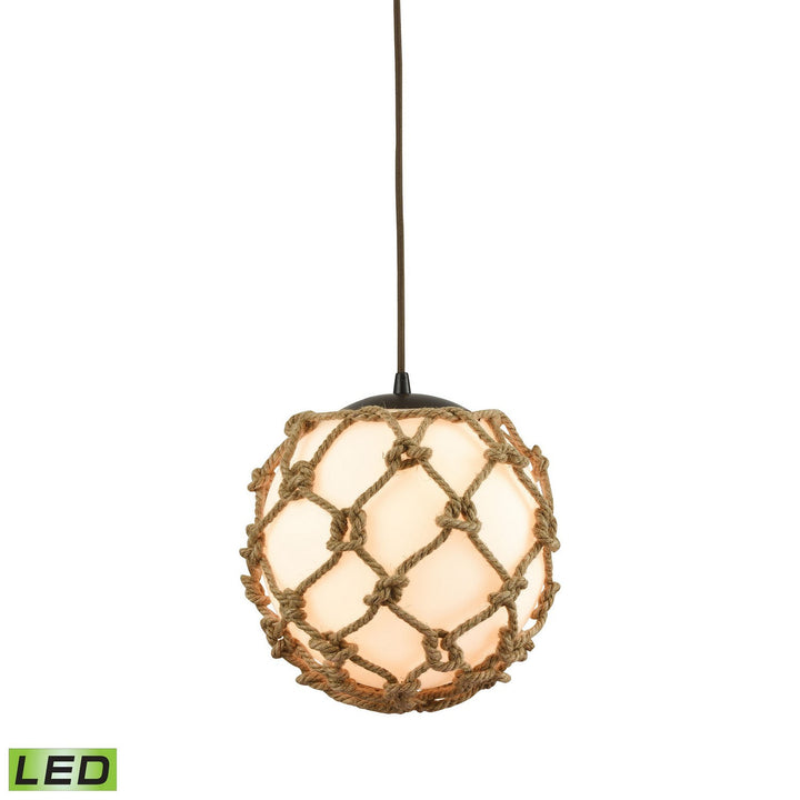 Elk Coastal Inlet 10710/1-LED Pendant Light - Oil Rubbed Bronze