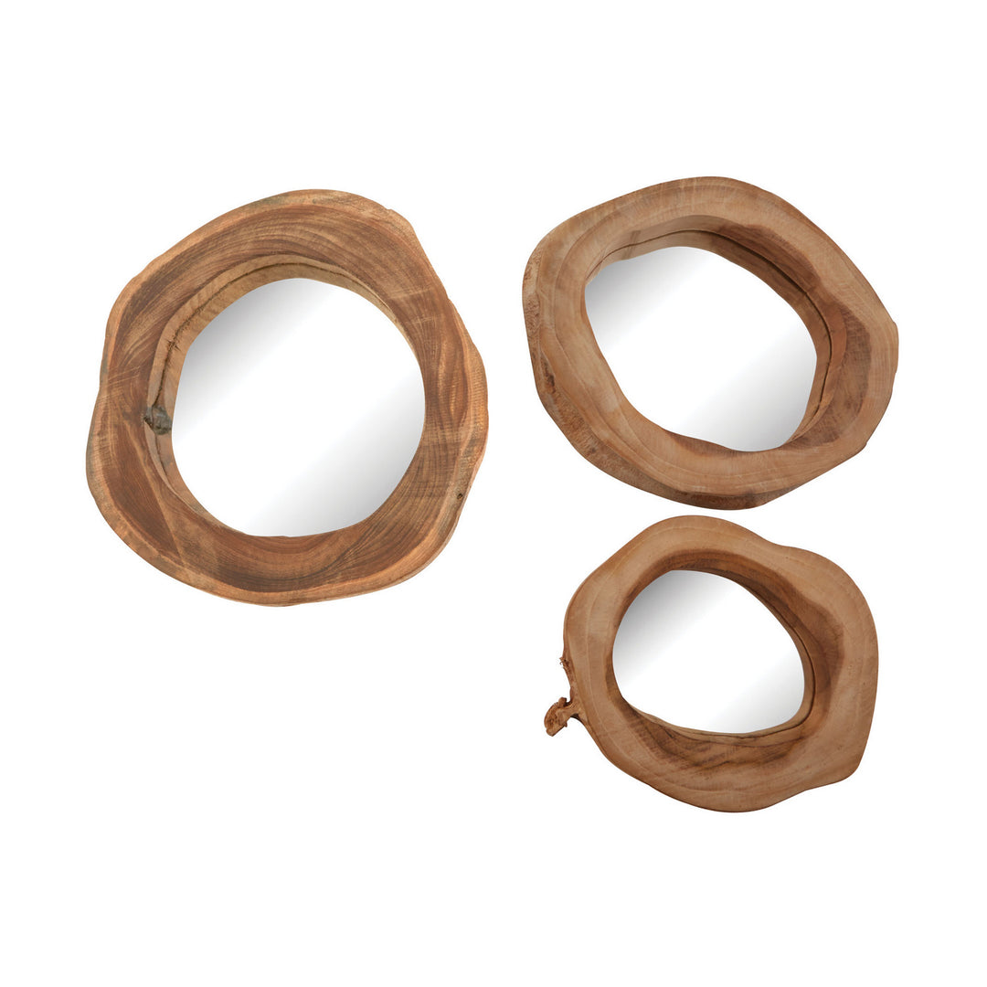 Elk Lighting 162-017/S3  Teak Mirror Natural
