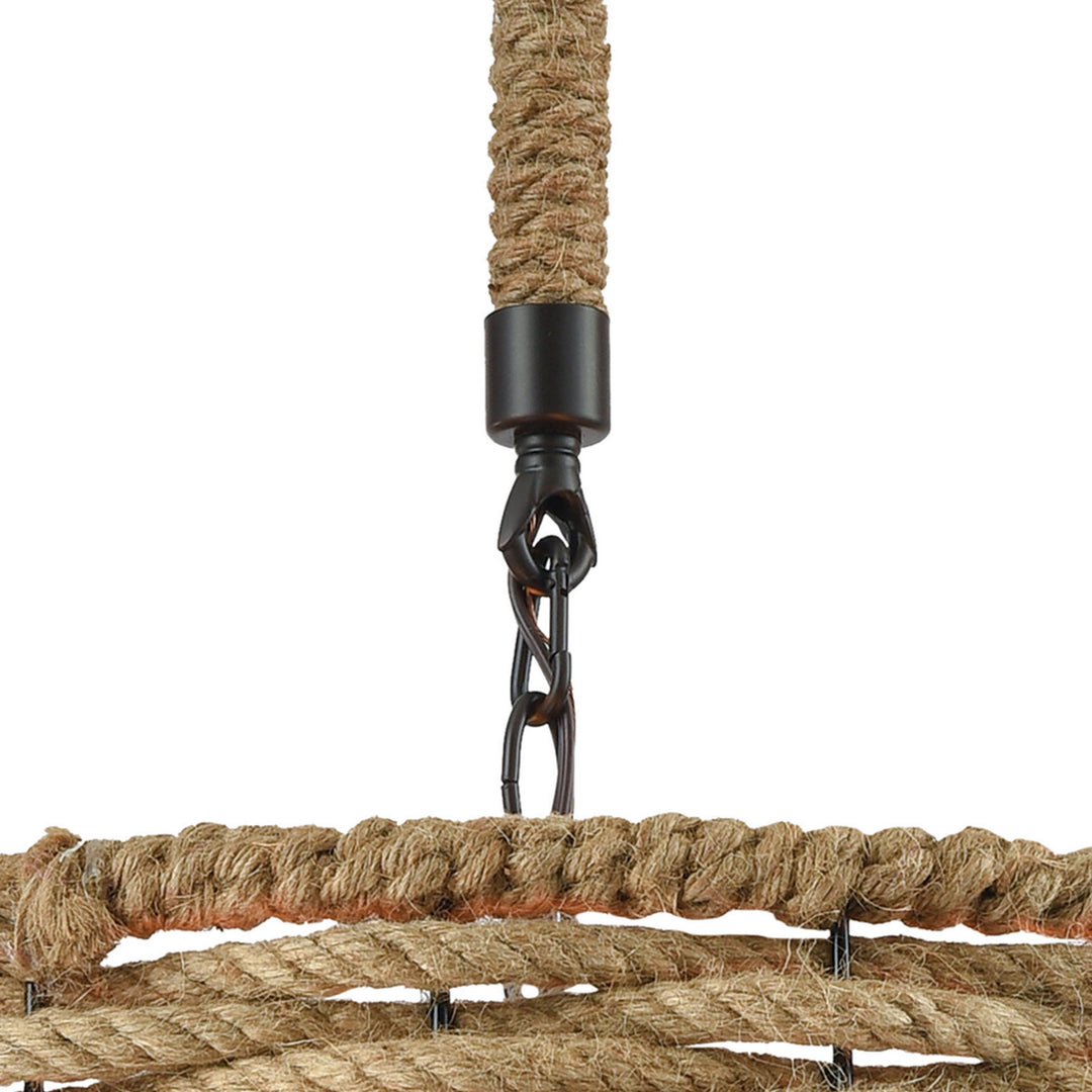 Elk Weaverton 10711/3 Pendant Light - Oil Rubbed Bronze
