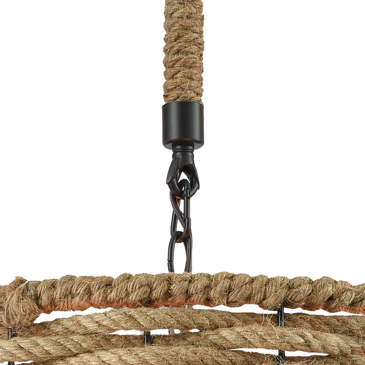 Elk Weaverton 10711/3 Pendant Light - Oil Rubbed Bronze
