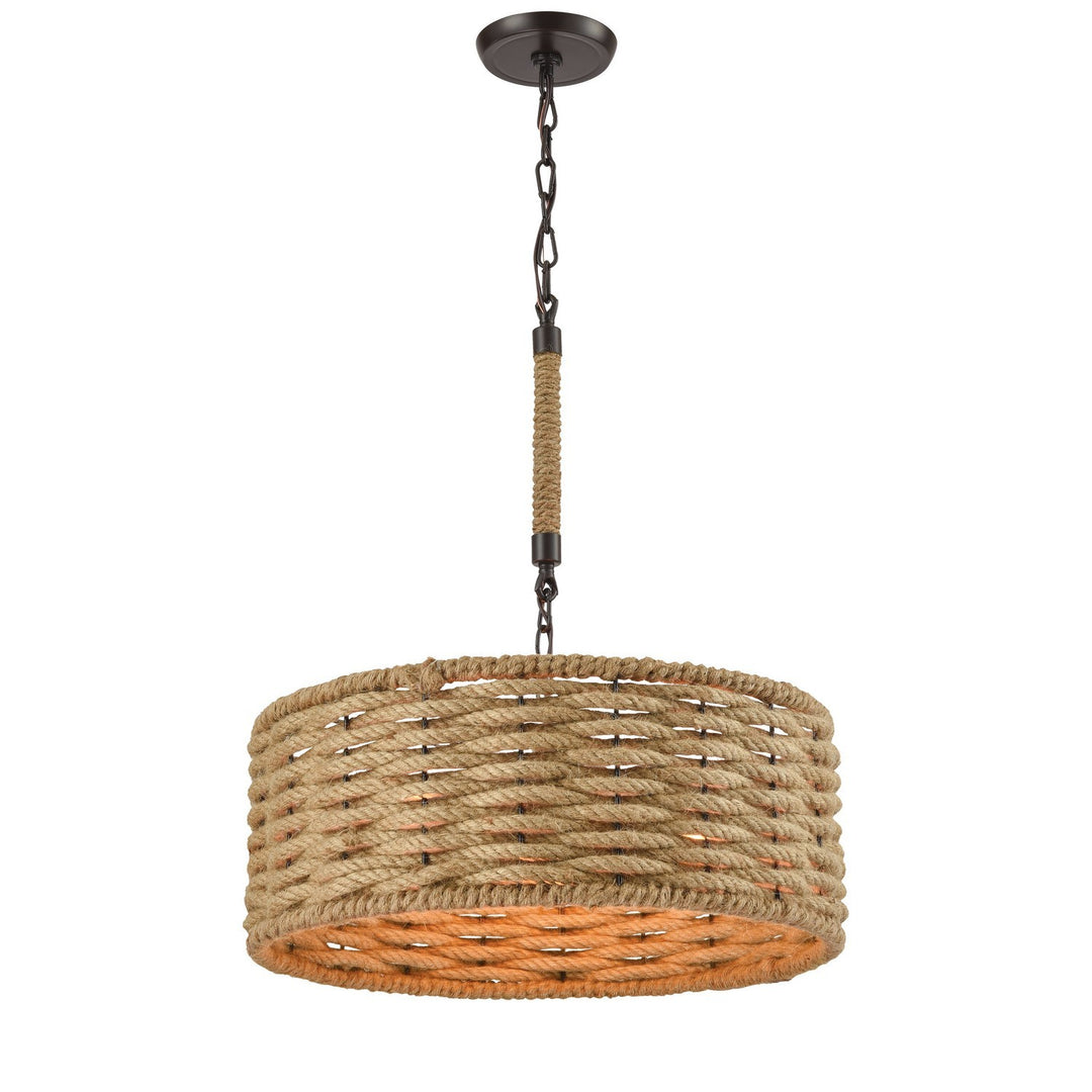 Elk Weaverton 10711/3 Pendant Light - Oil Rubbed Bronze