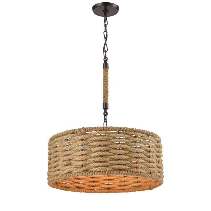 Elk Weaverton 10711/3 Pendant Light - Oil Rubbed Bronze