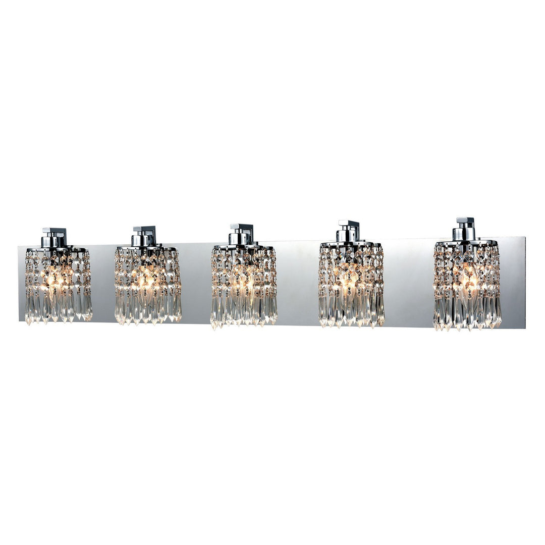 Elk Optix 11239/5 Bath Vanity Light 35 in. wide - Polished Chrome