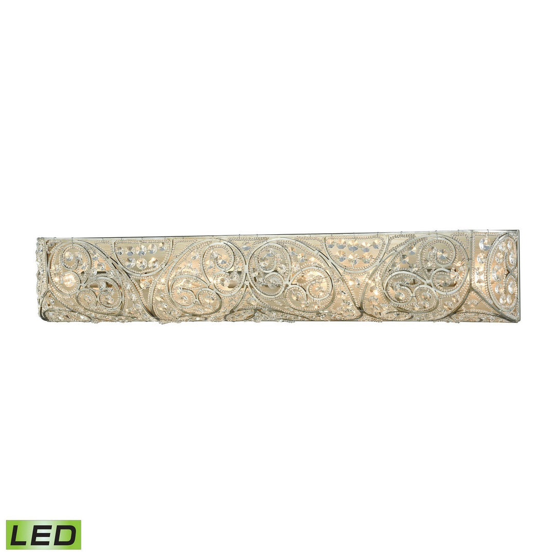 Elk Andalusia 11699/6-LED Bath Vanity Light 34 in. wide - Aged Silver