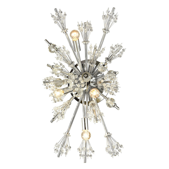 Elk Starburst 11747/4 Wall Sconce Light - Polished Chrome