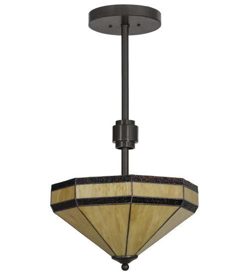 Meyda Tiffany Topridge 72560 Ceiling Light - Timeless Bronze