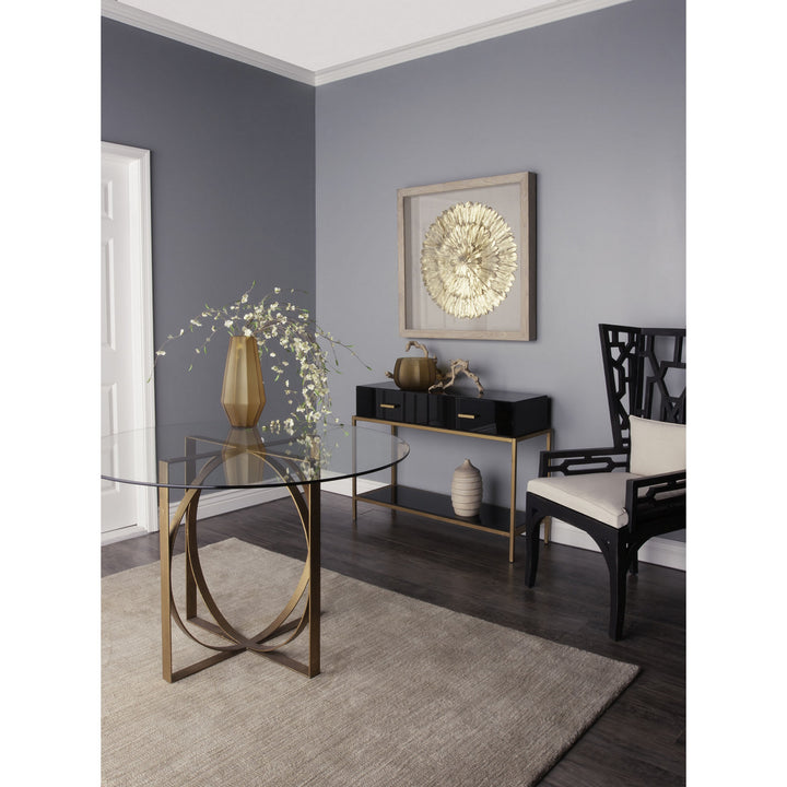 Elk Lighting 3168-019  Gold Feather Mirror Gold