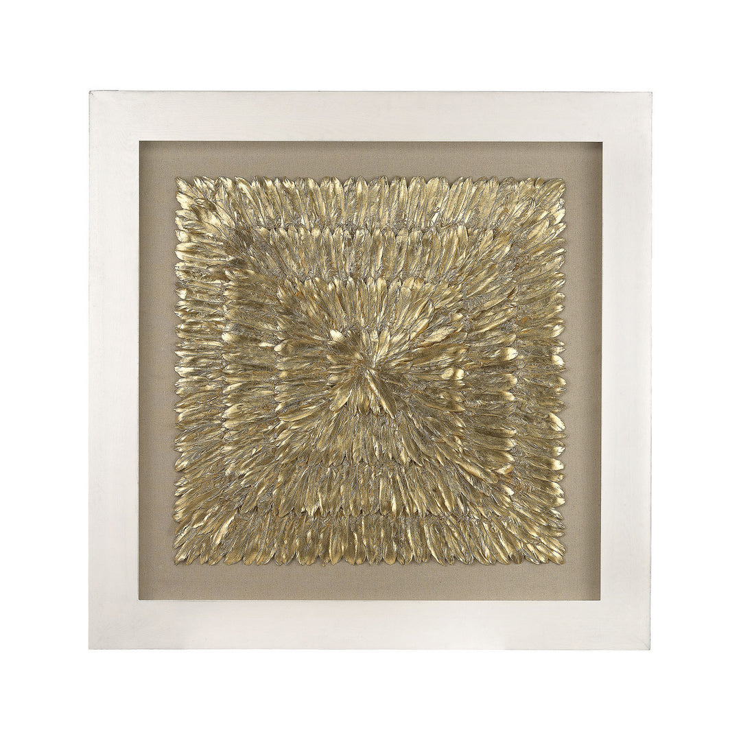 Elk Lighting 3168-024 Gold Feather Mirror Gold