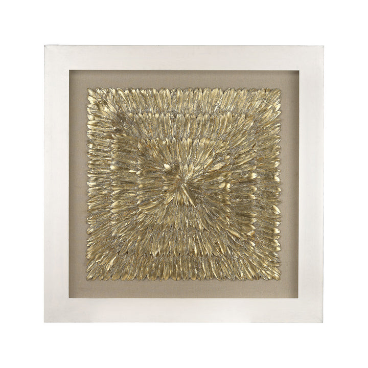 Elk Lighting 3168-024 Gold Feather Mirror Gold