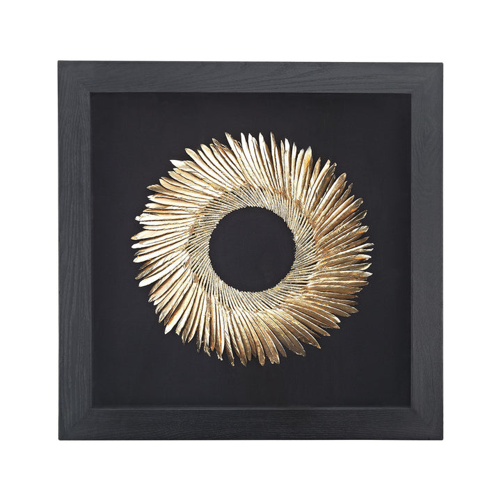 Elk Lighting 3168-037 Tenochtitlan Mirror Black