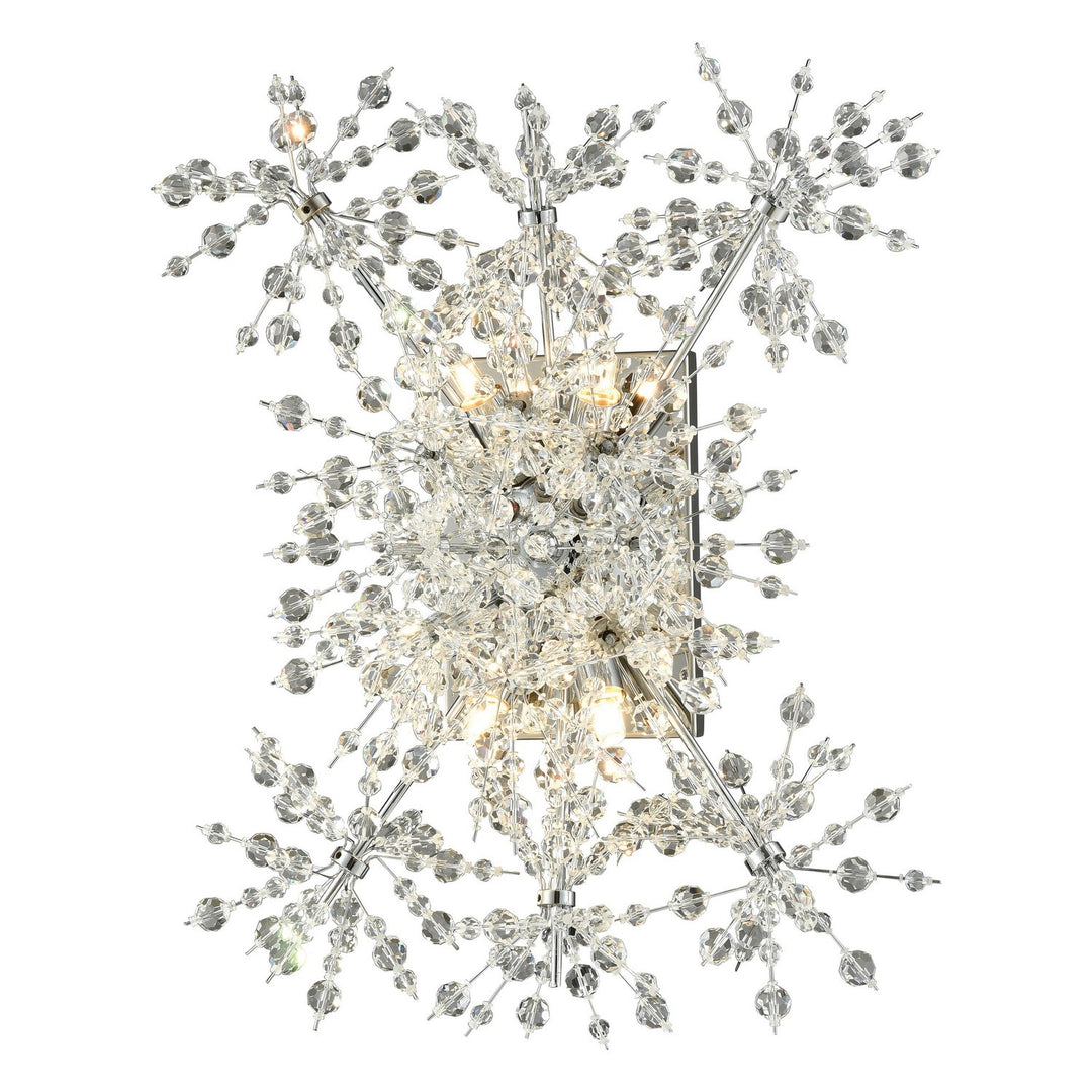 Elk Snowburst 11890/4 Wall Sconce Light - Polished Chrome