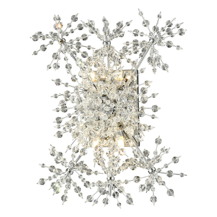 Elk Snowburst 11890/4 Wall Sconce Light - Polished Chrome