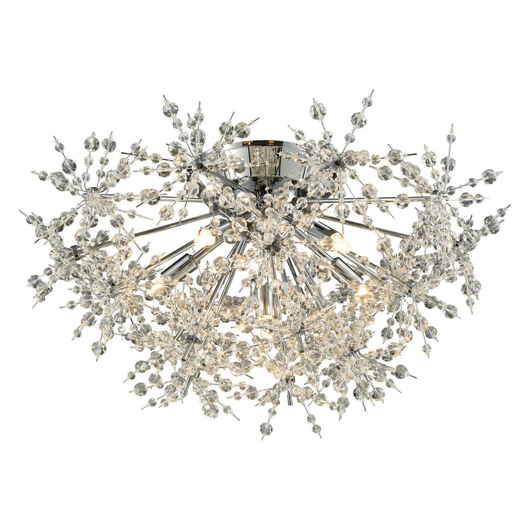 Elk Snowburst 11891/6 Ceiling Light - Polished Chrome