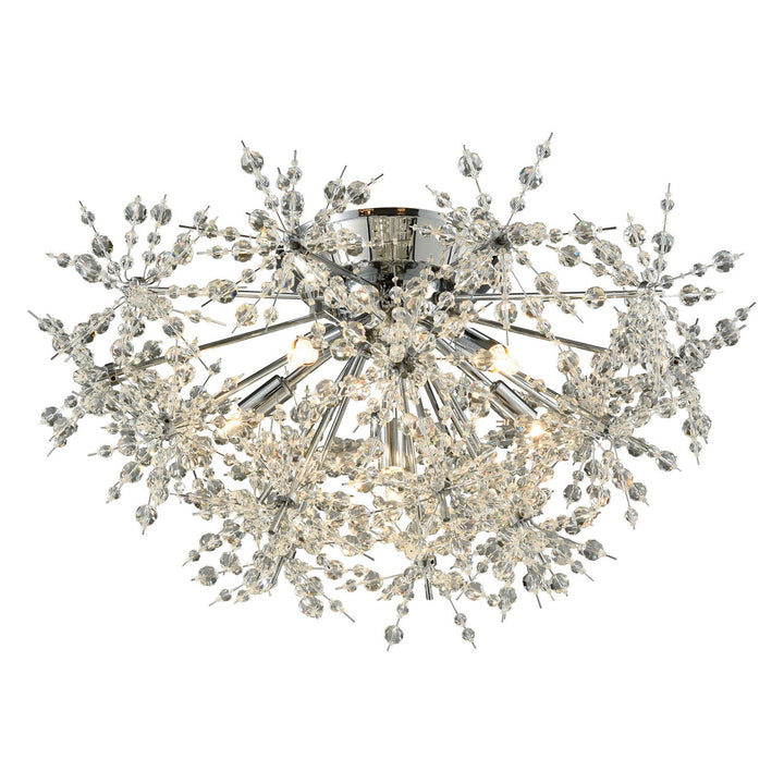 Elk Snowburst 11891/6 Ceiling Light - Polished Chrome