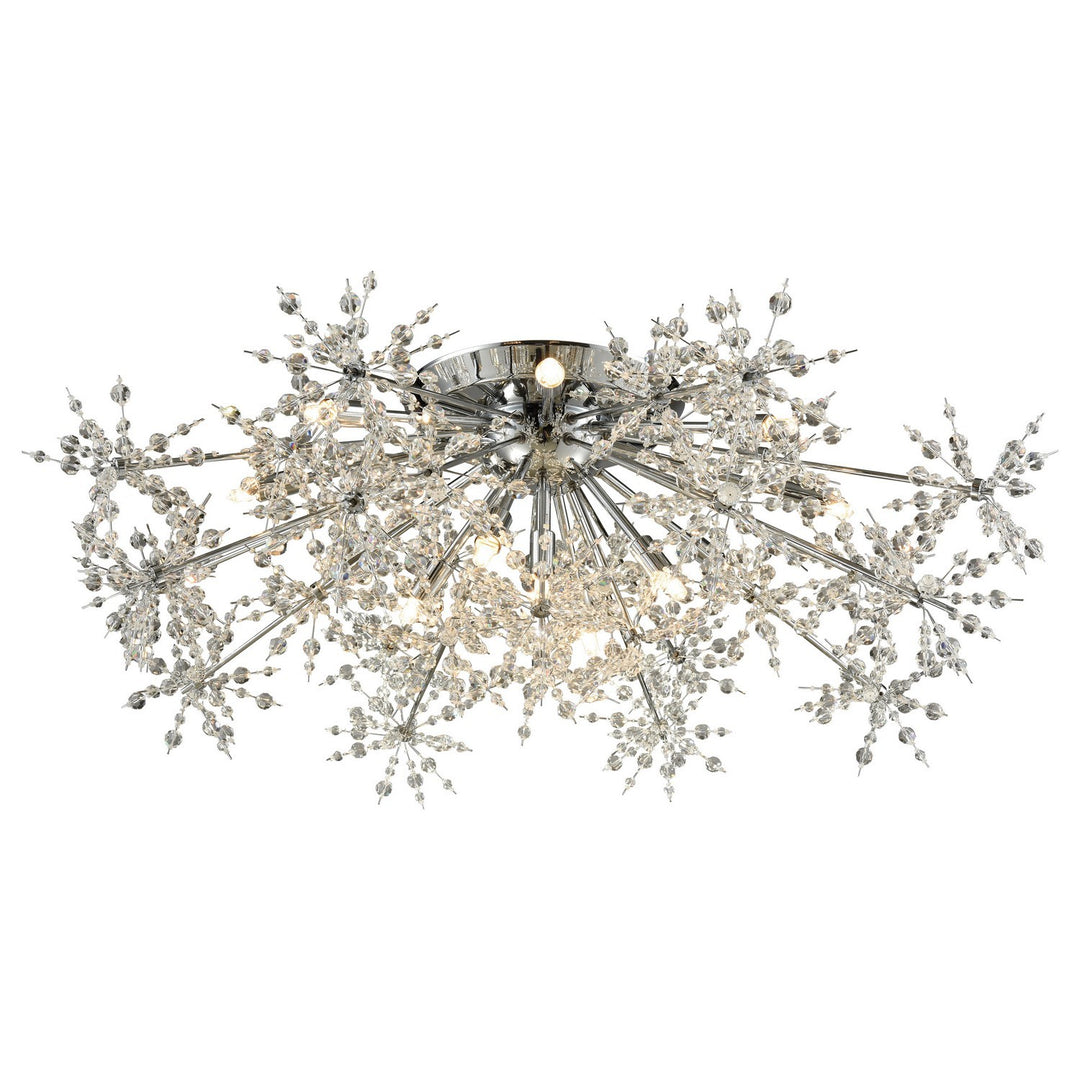 Elk Snowburst 11892/13 Ceiling Light - Polished Chrome