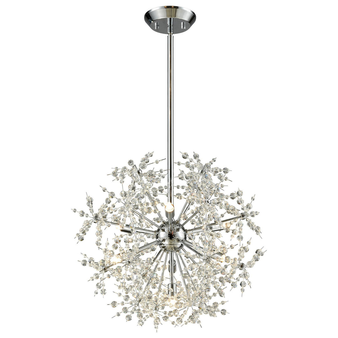 Elk Snowburst 11893/7 Chandelier Light - Polished Chrome