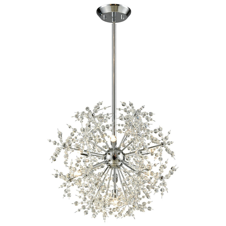 Elk Snowburst 11893/7 Chandelier Light - Polished Chrome