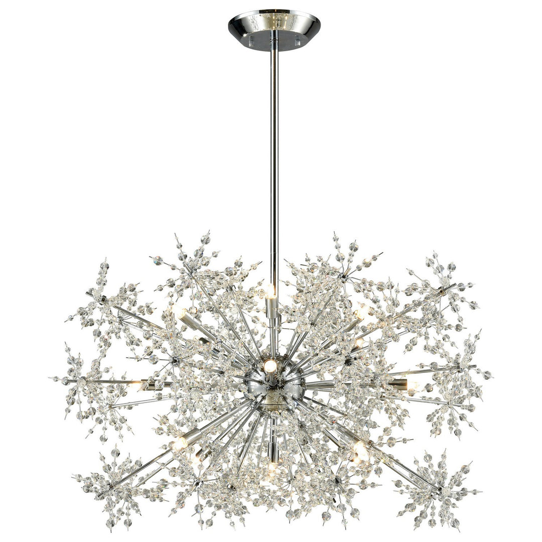 Elk Snowburst 11895/15 Chandelier Light - Polished Chrome