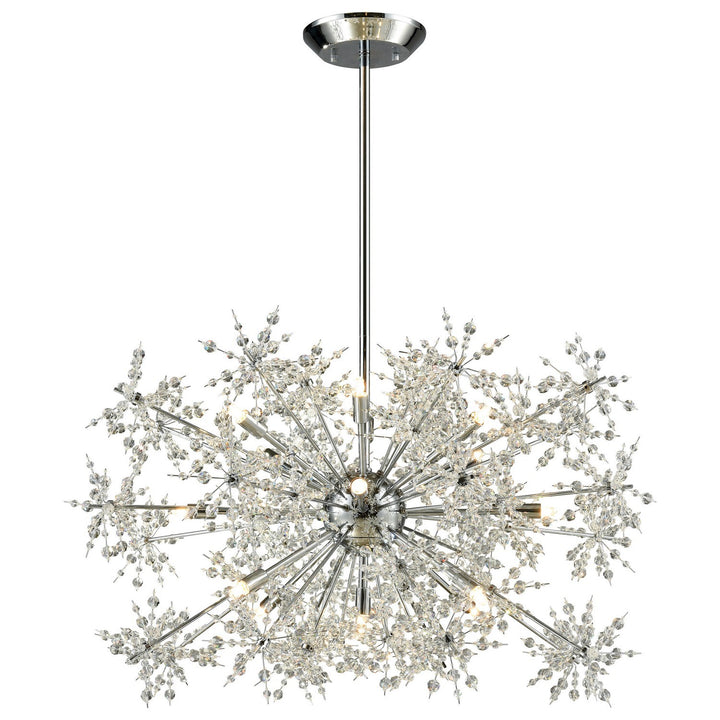 Elk Snowburst 11895/15 Chandelier Light - Polished Chrome