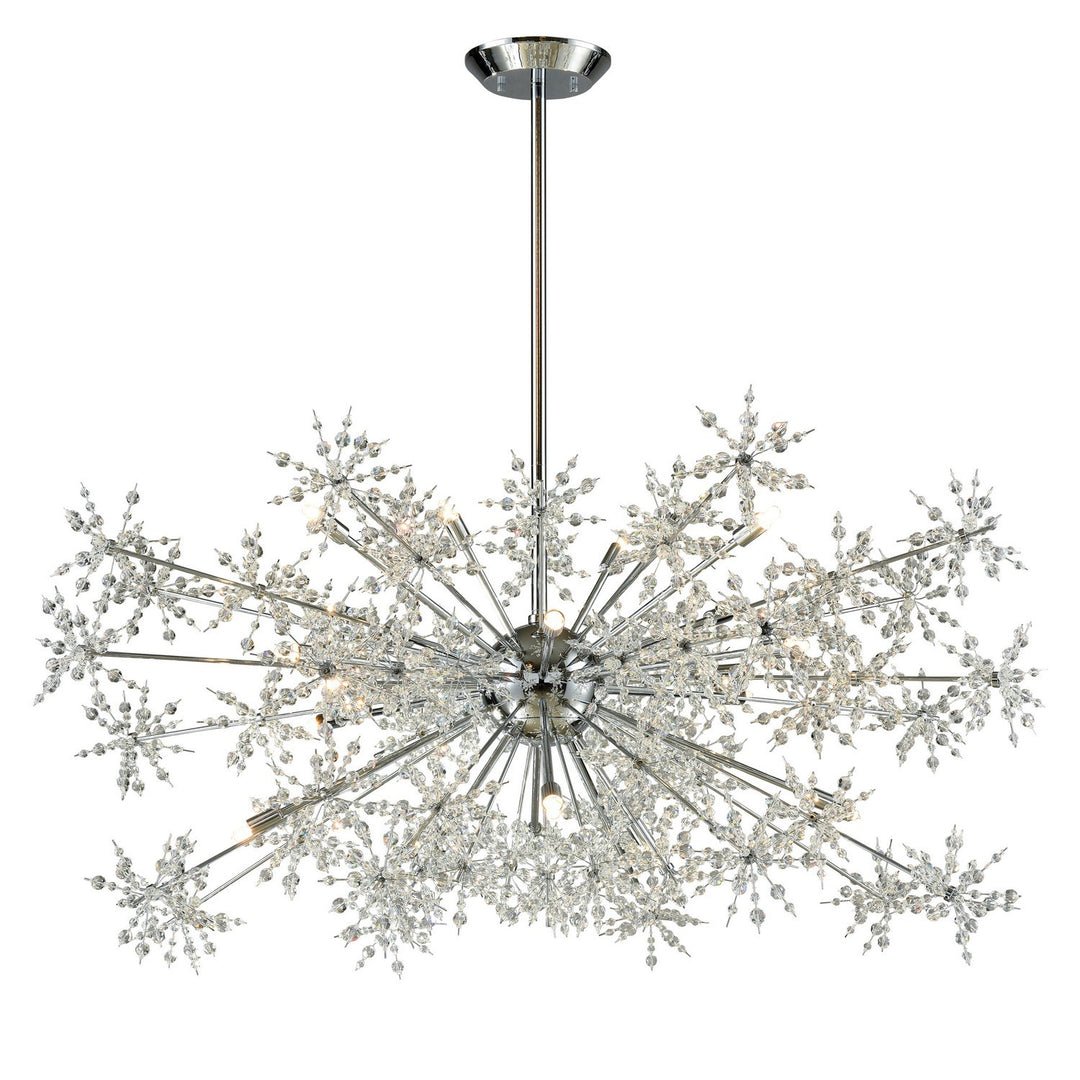 Elk Snowburst 11896/20 Chandelier Light - Polished Chrome