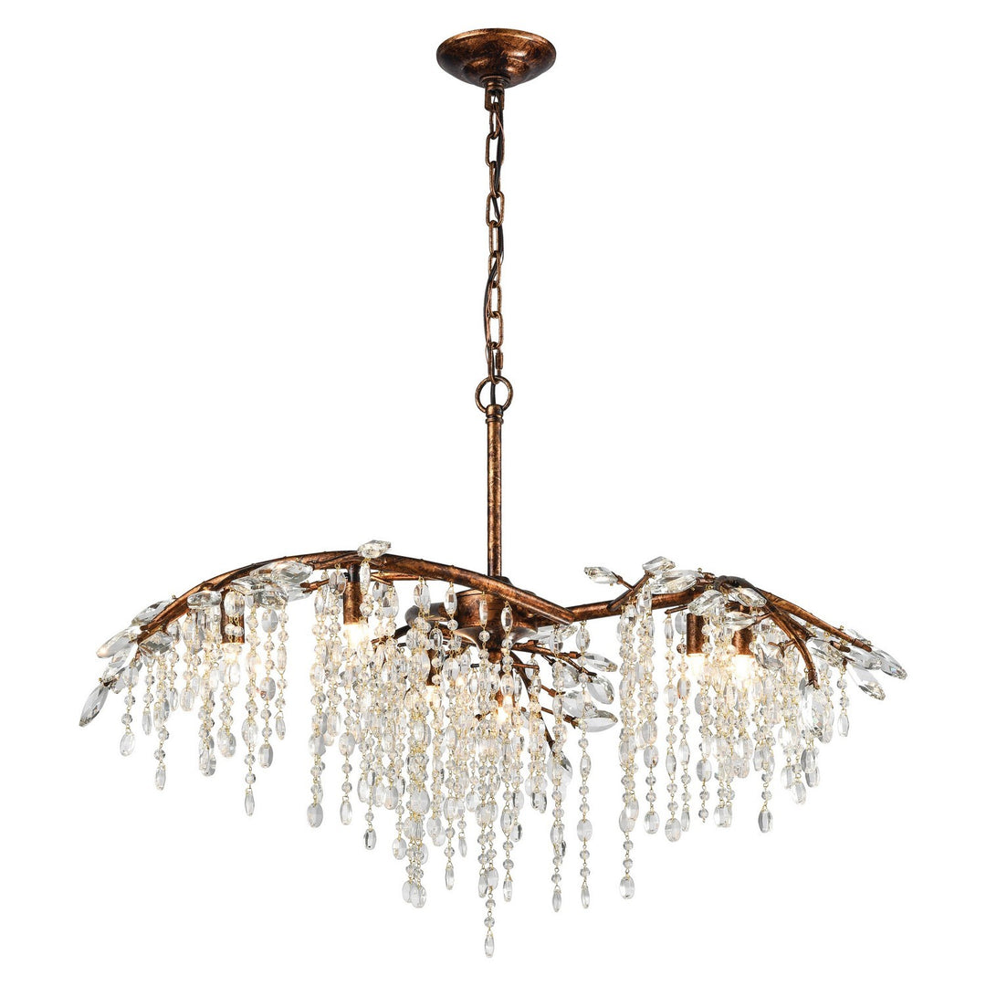 Elk Elia 11901/6 Chandelier Light - Spanish Bronze