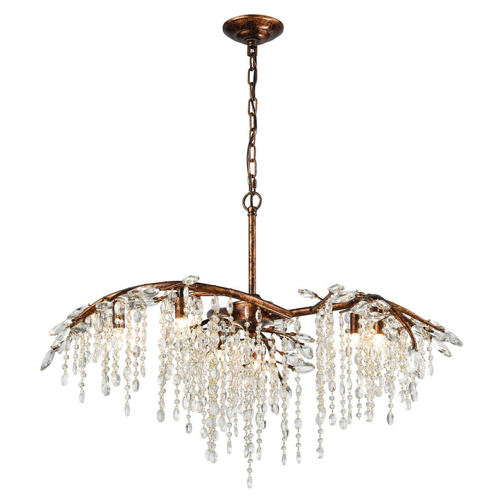 Elk Elia 11901/6 Chandelier Light - Spanish Bronze