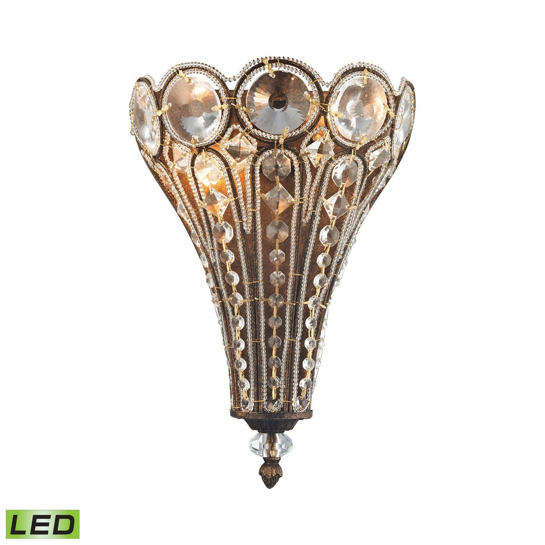 Elk Christina 12030/2-LED Wall Sconce Light - Mocha