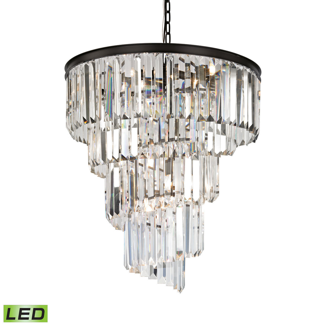 Elk Palacial 14218/9-LED Chandelier Light - Oil Rubbed Bronze