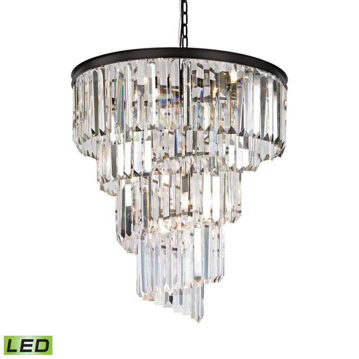 Elk Palacial 14218/9-LED Chandelier Light - Oil Rubbed Bronze