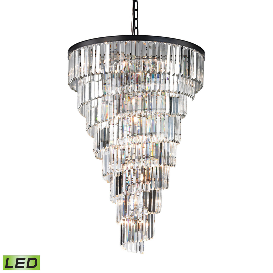 Elk Palacial 14219/14-LED Chandelier Light - Oil Rubbed Bronze