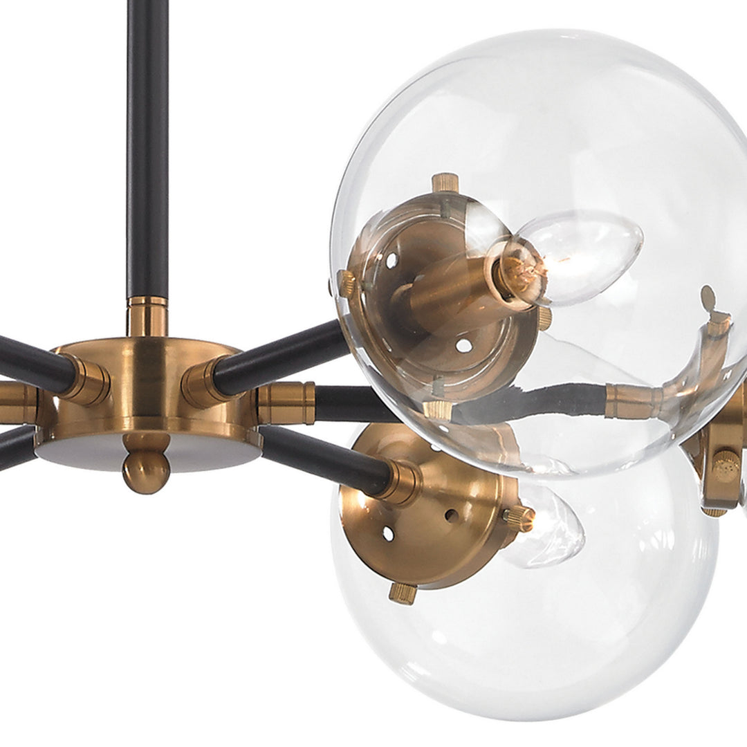 Elk Boudreaux 14432/6 Chandelier Light - Antique Gold