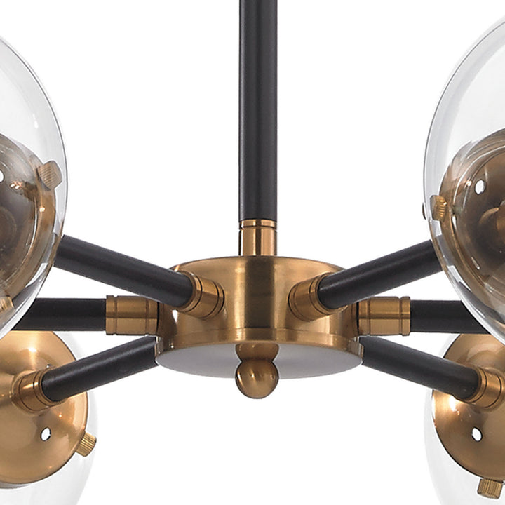 Elk Boudreaux 14432/6 Chandelier Light - Antique Gold