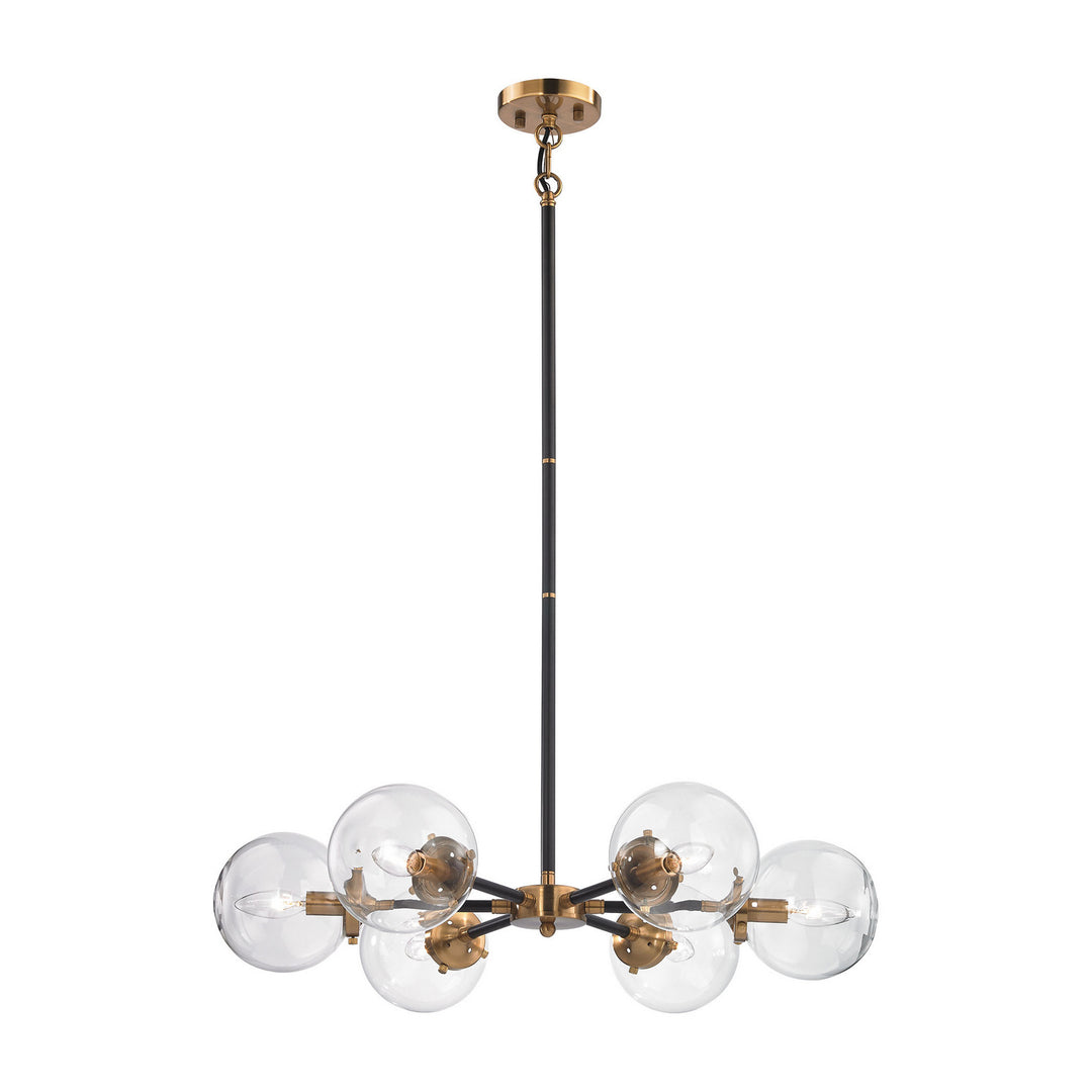 Elk Boudreaux 14432/6 Chandelier Light - Antique Gold