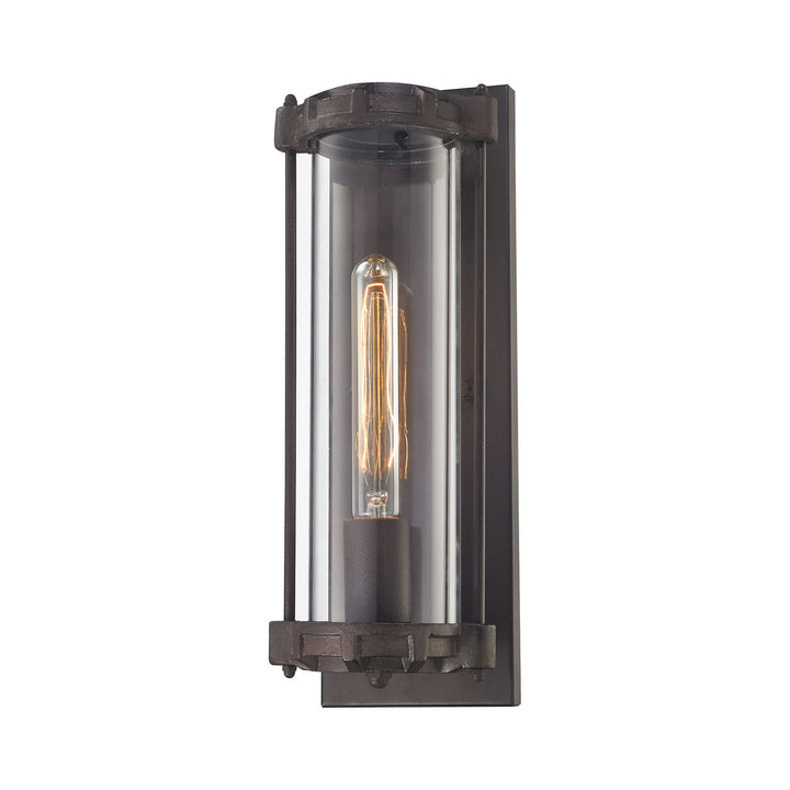 Elk Chasebrook 14442/1 Wall Sconce Light - Clay Iron